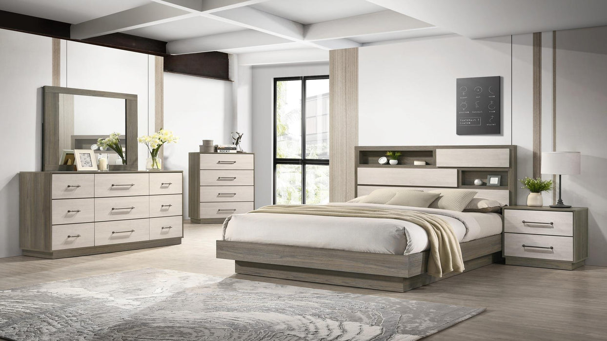 Queen 5pcs  Bedroom Set VIP GALAXY