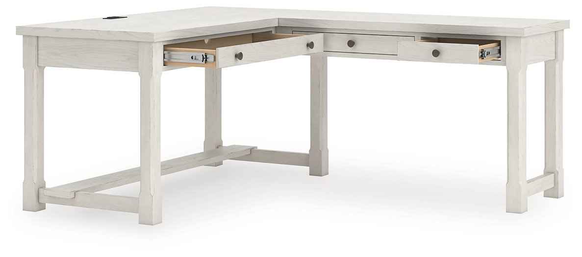 Robbinsdale L-Shaped Home Office Desk