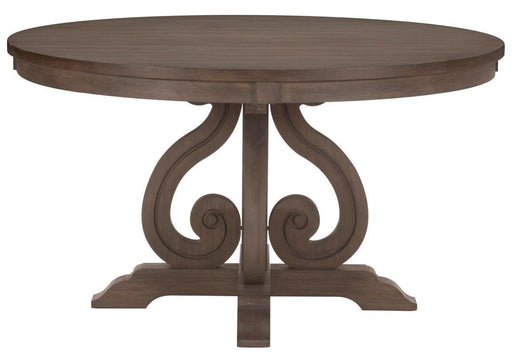 Toulon  Round Dining Table in Dark Pewter 5438-54* image