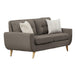 Deryn Loveseat in Gray 8327GY-2 - VIP FURNITURE (NJ)