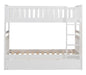 Galen Twin/Twin Bunk Bed w/ Twin Trundle in White B2053W-1*R - VIP FURNITURE (NJ)