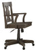 Toulon Office Chair in Wire-Brushed 5438-SW - VIP FURNITURE (NJ)