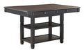 Baywater Counter Height Table in Natural and Black 5705BK-36 - VIP FURNITURE (NJ)