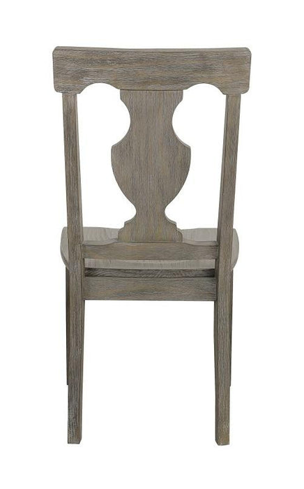 Toulon Side Chair in Dark Pewter (Set of 2) - VIP FURNITURE (NJ)