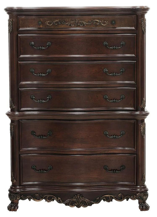 Deryn Park 6 Drawer Chest in Cherry 2243-9 - VIP FURNITURE (NJ)