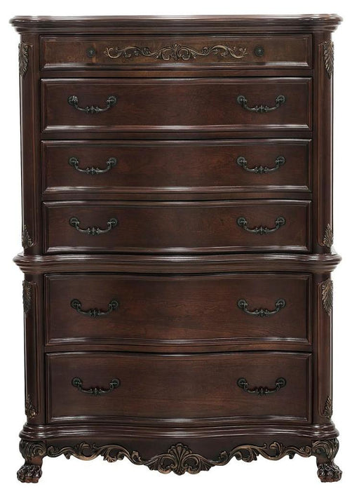 Deryn Park 6 Drawer Chest in Cherry 2243-9 - VIP FURNITURE (NJ)
