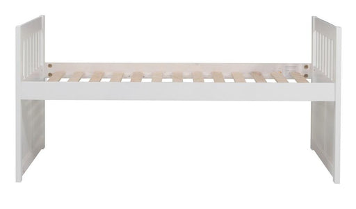 Galen Twin/Twin Trundle Bed with Storage in White B2053PRW-1* - VIP FURNITURE (NJ)