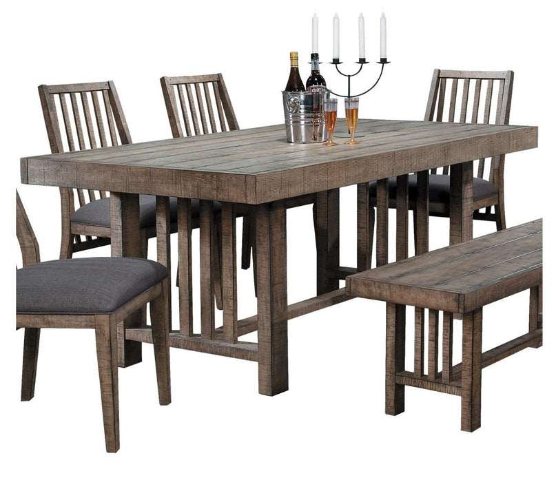 Codie Dining Table in Light Brown 5544-72 - VIP FURNITURE (NJ)