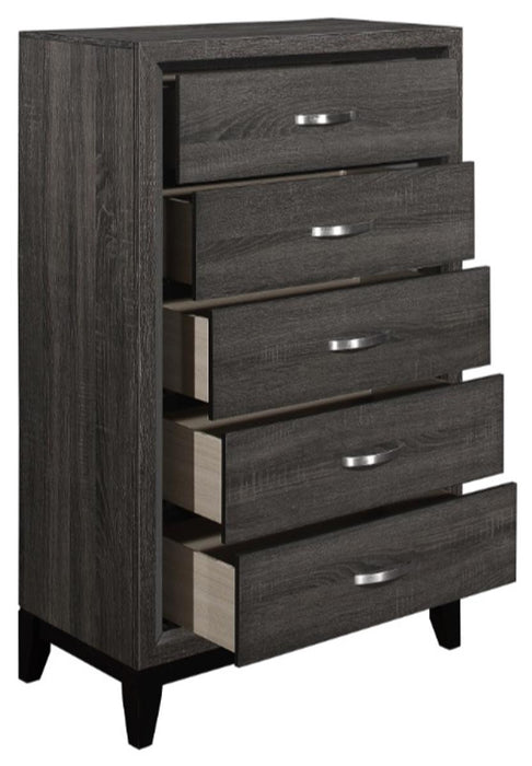 Davi Chest in Gray 1645-9 - VIP FURNITURE (NJ)
