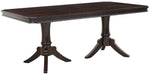 Marston Rectangular Dining Table in Dark Cherry 2615DC-96 - VIP FURNITURE (NJ)