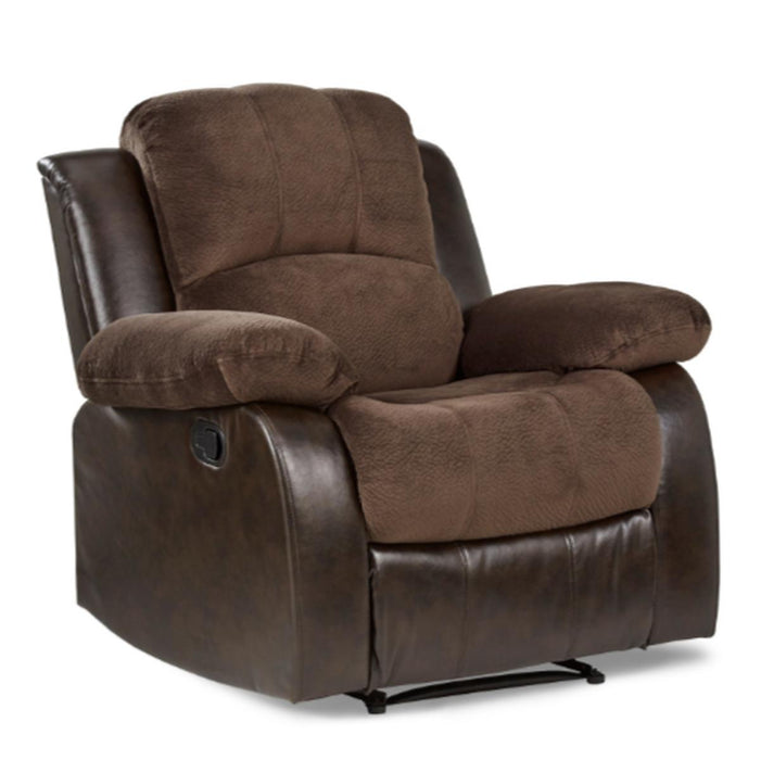 Granley Reclining Chair in Chocolate 9700FCP-1 - VIP FURNITURE (NJ)