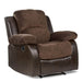 Granley Reclining Chair in Chocolate 9700FCP-1 - VIP FURNITURE (NJ)