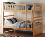 Bartly Twin/Twin Bunk Bed in Natural B2043-1* - VIP FURNITURE (NJ)