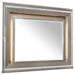 Tamsin Mirror in Silver Grey Metallic 1616-6 - VIP FURNITURE (NJ)