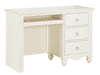 Meghan 3 Drawer Writing Desk in White 2058WH-15 - VIP FURNITURE (NJ)