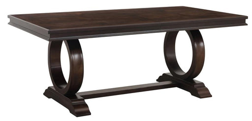 Oratorio Dining Table in Dark Cherry 5562-96* - VIP FURNITURE (NJ)