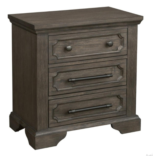 Taulon Nightstand in Dark Oak 5438-4 - VIP FURNITURE (NJ)