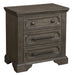 Taulon Nightstand in Dark Oak 5438-4 - VIP FURNITURE (NJ)