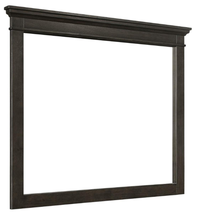 Blaire Farm Mirror in Saddle Brown Wood 1675-6 - VIP FURNITURE (NJ)