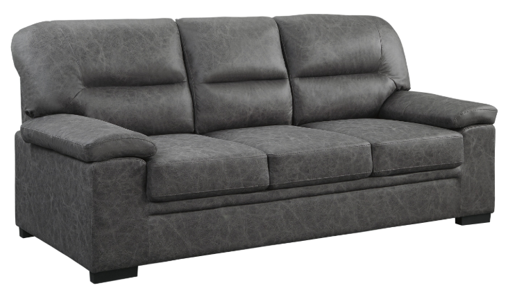 Michigan Sofa in Dark Gray 9407DG-3 - VIP FURNITURE (NJ)