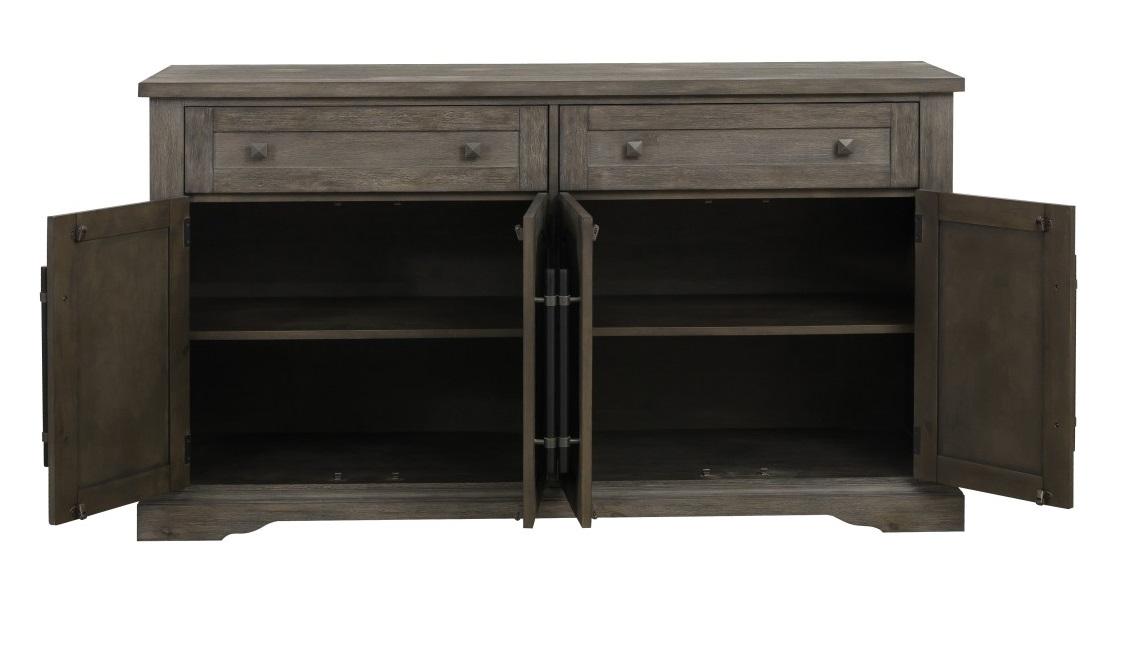 Toulon Server in Dark Pewter 5438-40 - VIP FURNITURE (NJ)