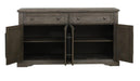 Toulon Server in Dark Pewter 5438-40 - VIP FURNITURE (NJ)