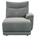 Tesoro Right Side Chaise in Dark Gray 9509DG-5R - VIP FURNITURE (NJ)