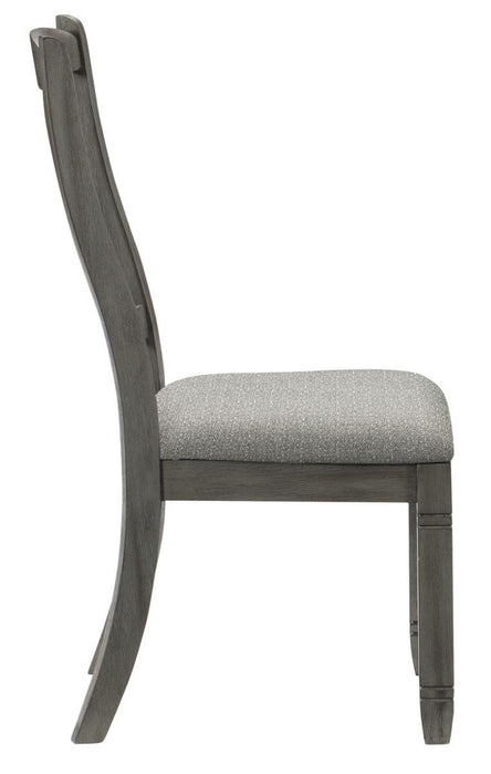 Granby Side Chair in Antique Gray (Set of 2) 5627GYS - VIP FURNITURE (NJ)