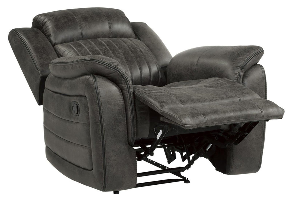 Centeroak Reclining Chair in Gray 9479BRG-1 - VIP FURNITURE (NJ)