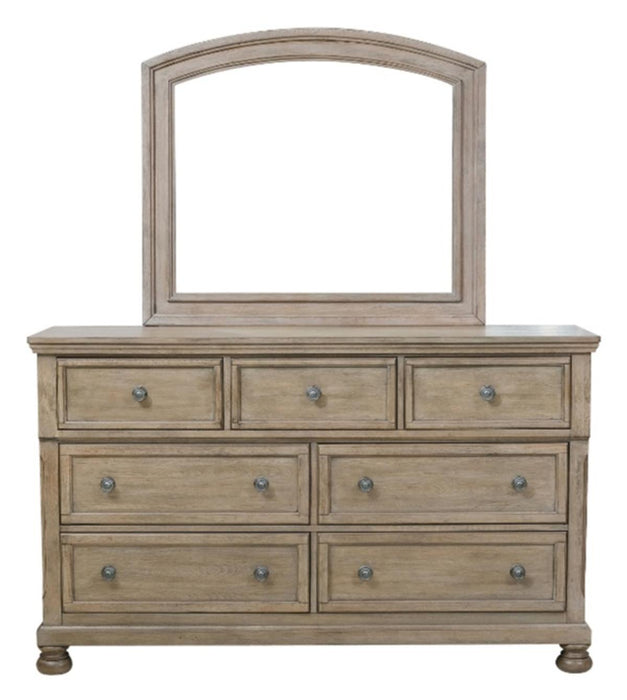 Bethel Dresser in Gray 2259GY-5 - VIP FURNITURE (NJ)