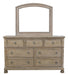 Bethel Dresser in Gray 2259GY-5 - VIP FURNITURE (NJ)