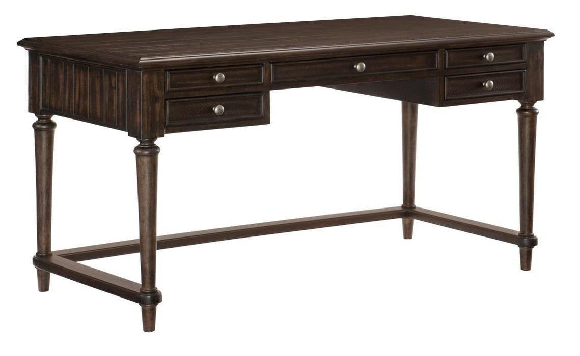 Cardano Writing Desk w/ 3 Working Drawers in Charcoal 1689-16 - VIP FURNITURE (NJ)