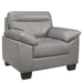 Denizen Chair in Gray 9537GRY-1 - VIP FURNITURE (NJ)