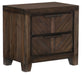 Parnell Nightstand in Rustic Cherry 1648-4 - VIP FURNITURE (NJ)