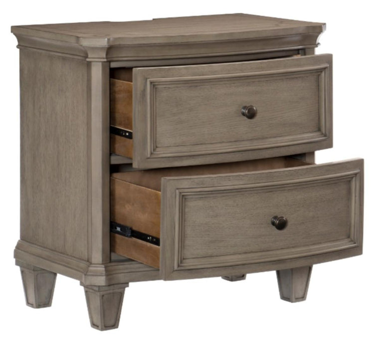 Vermillion Nightstand in Gray 5442-4 - VIP FURNITURE (NJ)