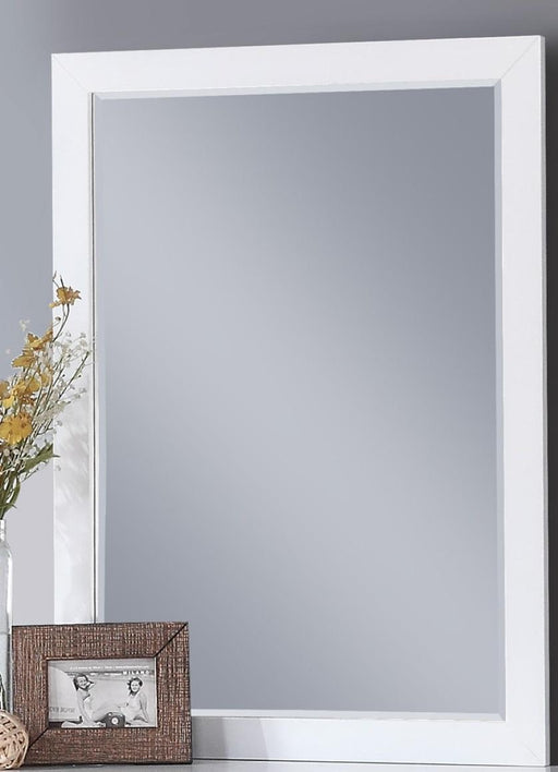 Galen Mirror in White B2053W-6 - VIP FURNITURE (NJ)