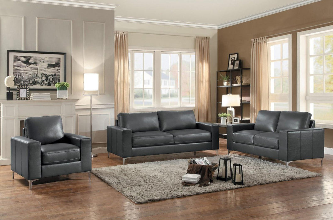 Iniko Loveseat in Gray 8203GY-2 - VIP FURNITURE (NJ)