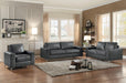 Iniko Loveseat in Gray 8203GY-2 - VIP FURNITURE (NJ)