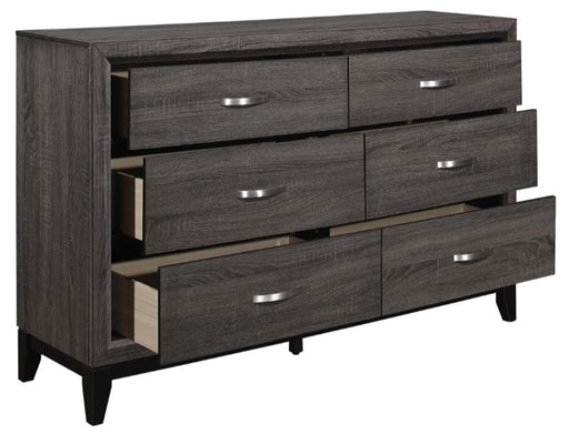 Davi Dresser in Gray 1645-5 - VIP FURNITURE (NJ)
