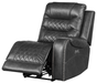 Putnam Power Right Side Reclining Chair with USB Port in Gray 9405GY-RRPW - VIP FURNITURE (NJ)