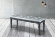 Allura Bed Bench in Gray 1916GY-FBH - VIP FURNITURE (NJ)
