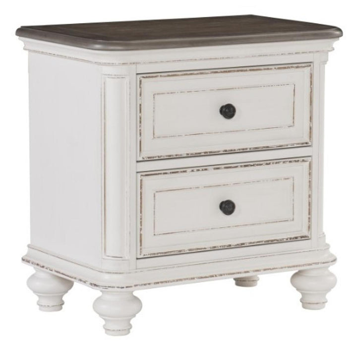 Baylesford Nightstand in Two Tone 1624W-4 - VIP FURNITURE (NJ)