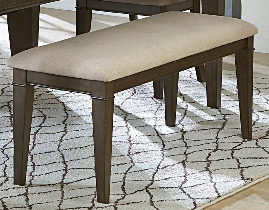 Makah Bench in Dark Brown 5496-13 - VIP FURNITURE (NJ)