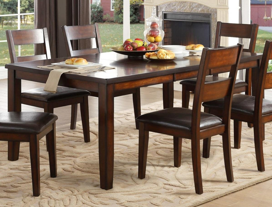 Mantello Dining Table in Cherry 5547-78 - VIP FURNITURE (NJ)