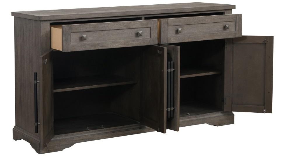 Toulon Server in Dark Pewter 5438-40 - VIP FURNITURE (NJ)