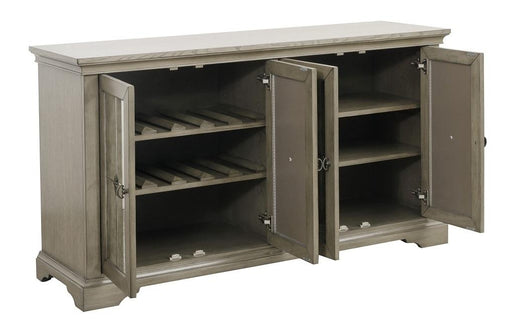 Vermillion Server in Gray 5442-40 - VIP FURNITURE (NJ)