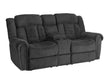Nutmeg Double Reclining Loveseat in Charcoal Gray 9901CC-2 - VIP FURNITURE (NJ)