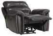 Lance Power Reclining Chair with Power Headrest and USB Port in Brown 9527BRW-1PWH - VIP FURNITURE (NJ)