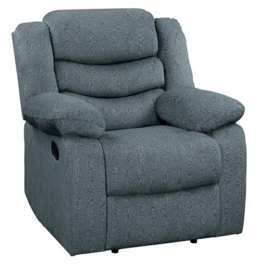 Discus Double Reclining Chair in Gray 9526GY-1 - VIP FURNITURE (NJ)
