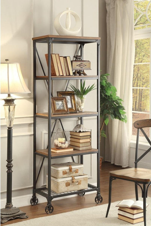 Millwood 26"W Bookcase in Pine 5099-16 - VIP FURNITURE (NJ)